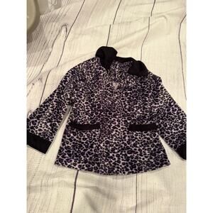 Handmade Cheetah Print Coat